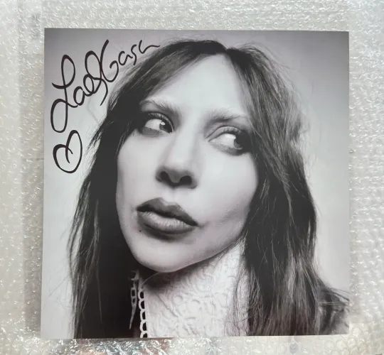 Lady Gaga MAYHEM Litografia Autografada