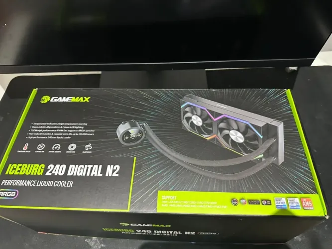 Water cooler gamemax iceburg 240 digital n2