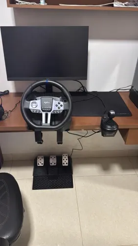 Volante Gamer PXN PXN-V9 Cor Preto