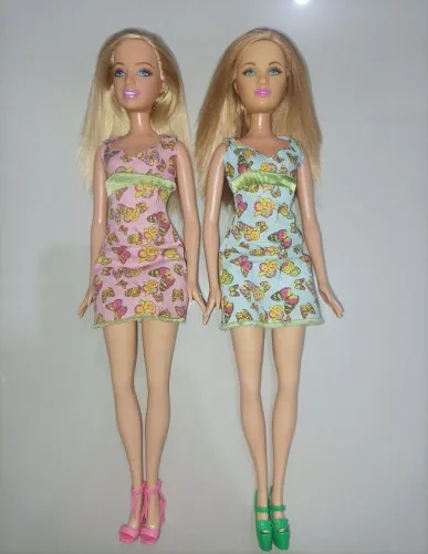 Barbie e Summer Vestido de Borboletas 2006