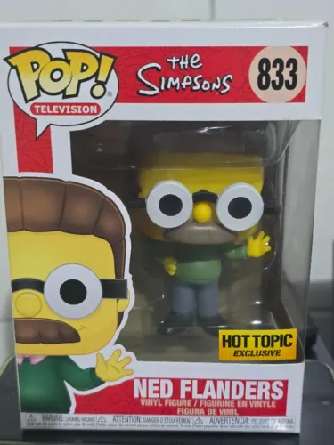 Funko pop! Simpsons - Ned Flanders Exclusivo hot topic #833 
