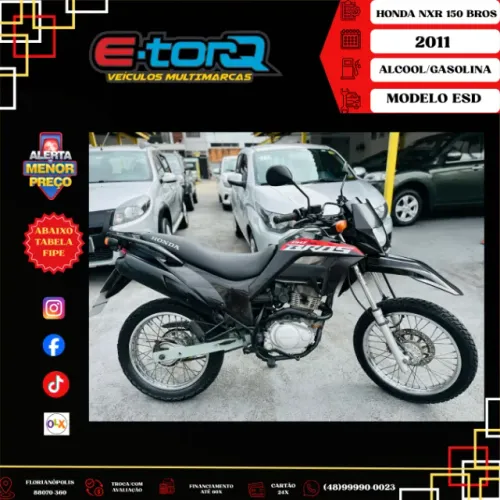 HONDA NXR 150 BROS ESD FLEX FREIO A DISCO 2011 DOC OK