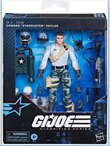 G.I. Joe Classified Series Starduster 6-Inch Action Figure lacrado hasbro