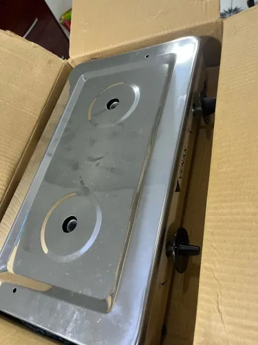 Fogão portátil cooktop 2 bocas venax a gás