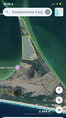 Terreno de 1.436.957,00m (hum milhão, quatrocentos e trinta e seis mil metros) Arraial do