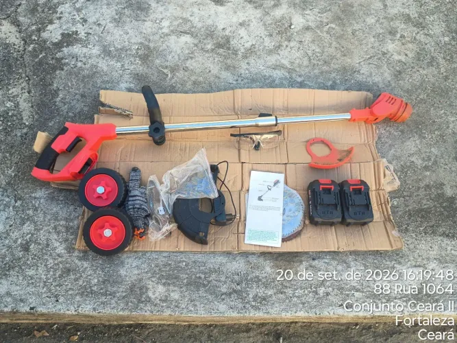 Cortador de grama Elétrico com baterias ZAP *41