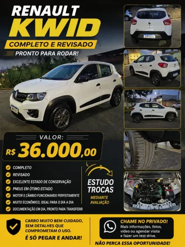Renault Kwid Zen 1.0 Flex 12V 5P Mec. 2018