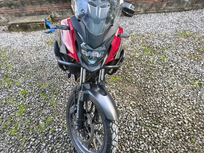 Linda HONDA CB 500X 2022/2022 vermelha super bem cuidada e bem equipada