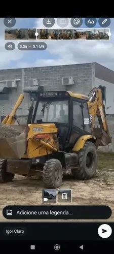 Retroescavadeira randon 406b