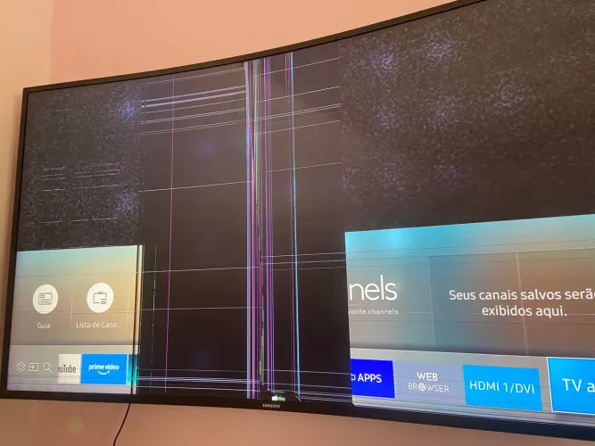 TELEVISÃO SAMSUNG PARA RETIRAR PEÇAS