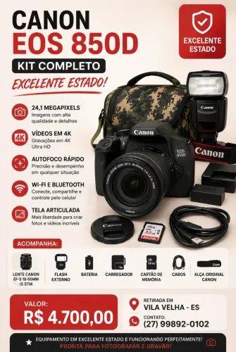 Câmera Cânon a Venda