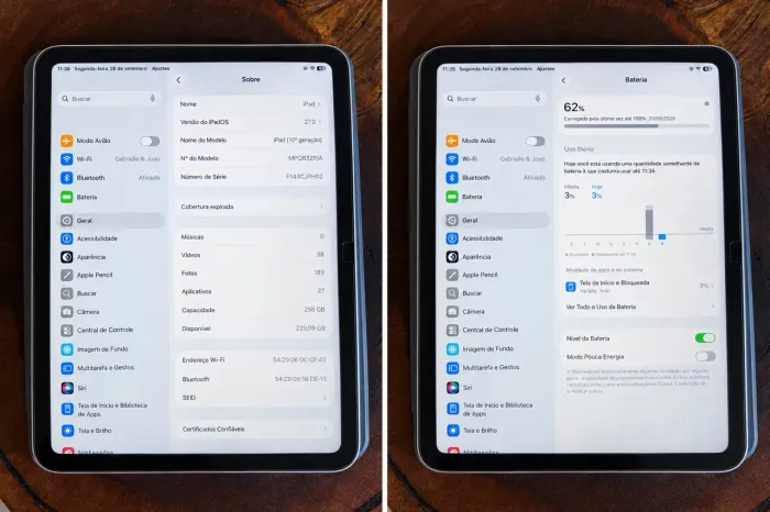 iPad 10ª Geração 256GB ? Silver