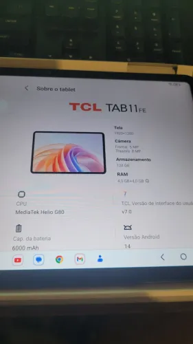 Tablet TCL 11 Polegadas FE