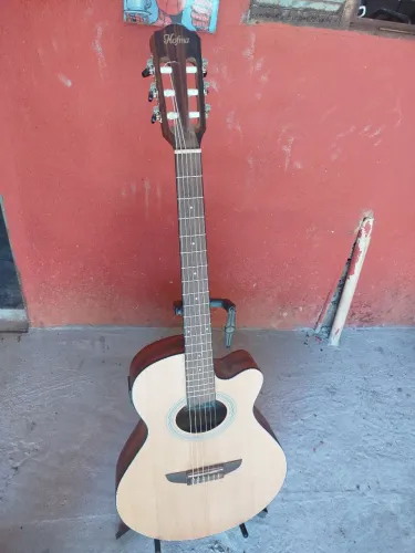 Violão Eletrico de Nylon Hofma