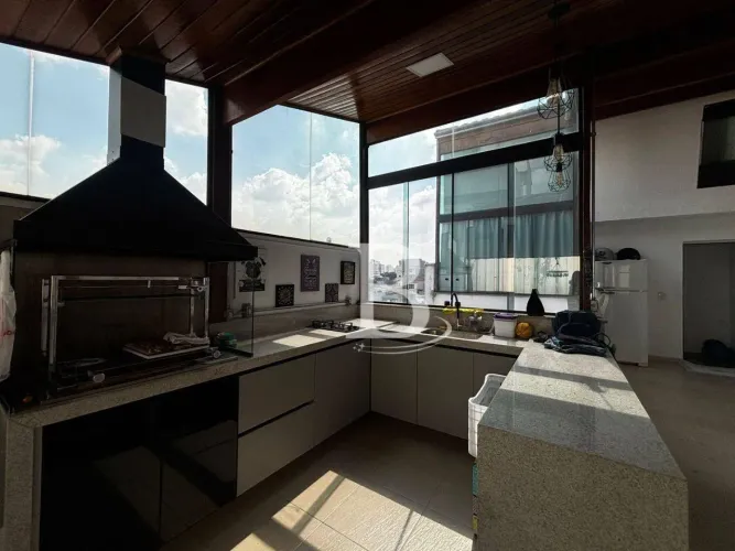 Cobertura com 2 dormitórios à venda, 80 m² por R$ 580.000,00 - Vila Scarpelli - Santo Andr