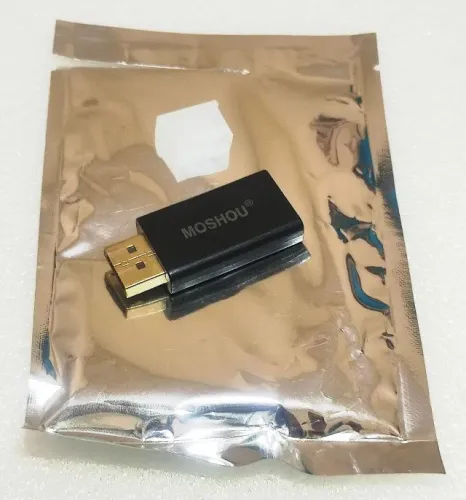 DisplayPort para HDMI 1080p 120Hz e 4K 30Hz - Original Moshou - Vídeo e Áudio - R$: 50,00