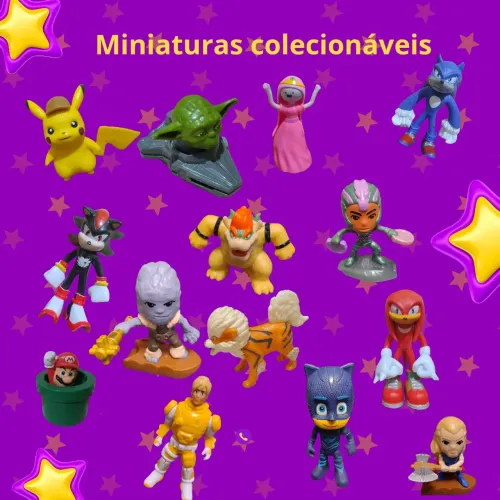 Miniaturas colecionáveis Macdonald entre outros
