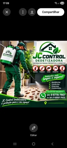 DEDETIZAÇÃO DEDETIZAÇÃO DEDETIZADORA.
