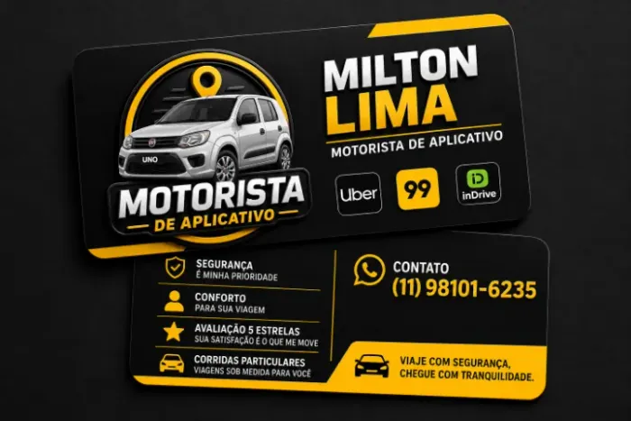 Serviço de Transporte Particular de Passageiros e/ou Pequenas Cargas