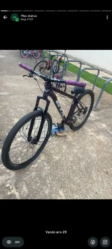 Bicicleta aro 29 montadinha PRA IR EMBORA LOGO 
