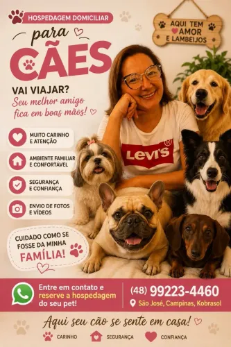 Hospedagem de cachorro residencial