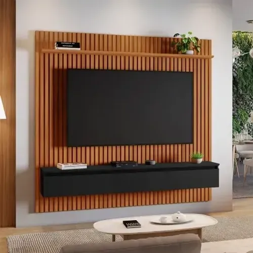 Painel de TV Ripado 75 Polegadas Novo na Caixa Entrega