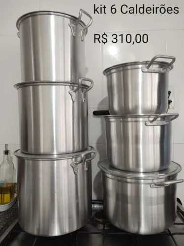 Caldeirões, kit 3 Peças
