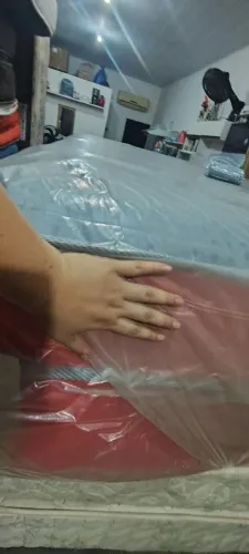 Cama box espuma alta super macia