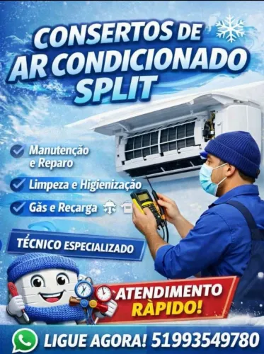 Instalação de ar condicionado ( técnico )