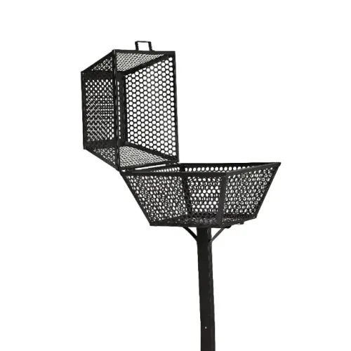 Oferta Relâmpago! Lixeira para Calçada e Rua com Tampa | Resistente