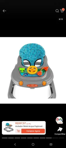 Andador de bebê