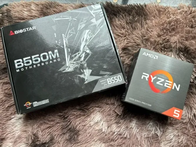 Kit Upgrade Ryzen 5 5600G + B550m + 16gb 3200 rgb