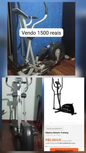 VENDO UM ELIPITICAL: FAÇA SEU CARDIO NO SEU LAR!