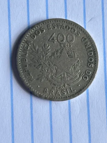 Moeda 400 réis MCMI (1901)