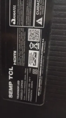Vendo tv TCL para retirar peças (Tv sem imagem)