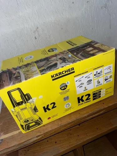 Lavadora de alta pressão karcher k2 plus turbo 127v (nova na caixa)