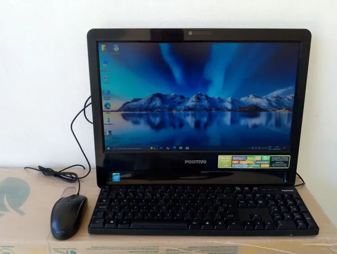 VENDO PC ALL IN ON POSITIVO UNION COMPLETO FUNCIONANDO PERFEITAMENTE.