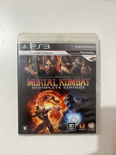 Mortal Kombat Komplete Edition PS3 Original