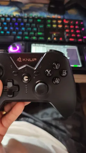 CONTROLE XBOX KNUP GM017 COM FIO