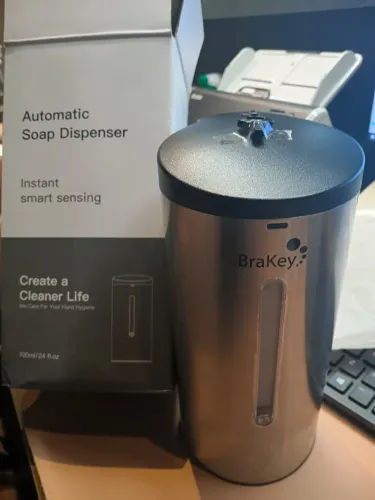 Dispenser para álcool gel ou sabonete líquido automático CA-1205