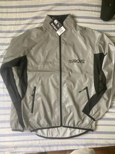 Jaqueta corta vento pra corrida e ciclismo PROVIZ REFLECT 360