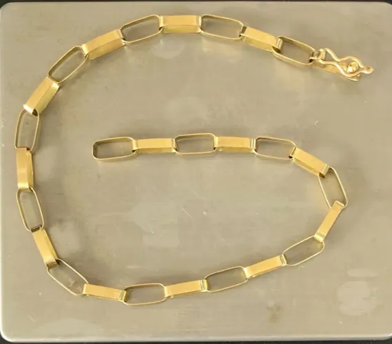 Pulseira masculina ouro