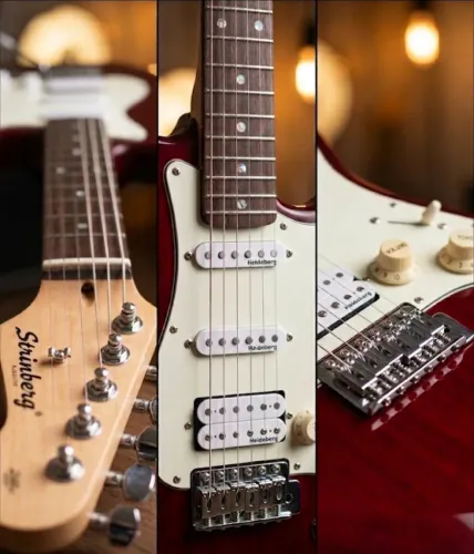 Guitarra Strinberg, Trastes Zerados, Toda limpa, Polida Revisada Luthier