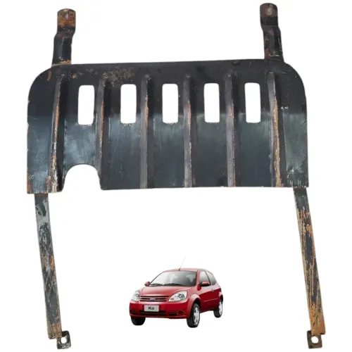 Protetor Carter peito aço Ford Ka 1.0 2008 2009 2010 2011 12