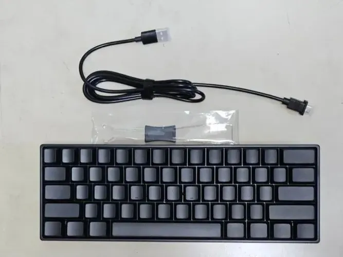 Teclado Magnético 8K Polling rate Akko Monsgeek FUN60 PRO (Preto)