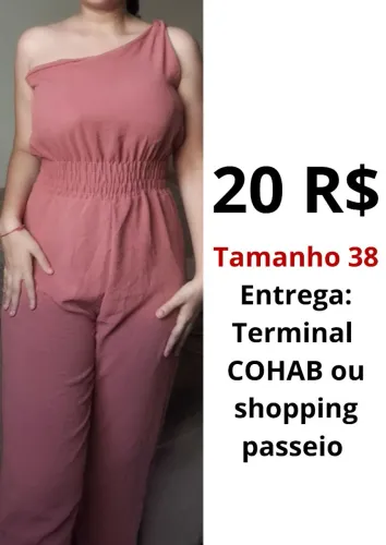 Macacão salmão M