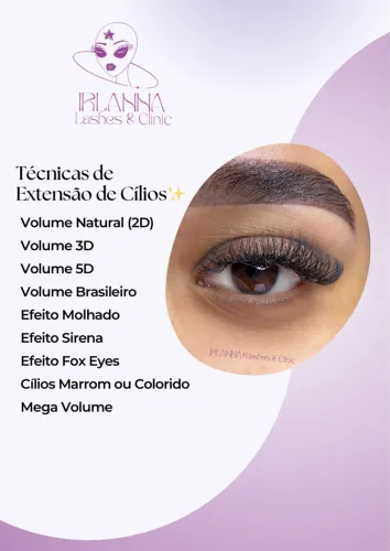 Extensão de Cílios a partir de $90