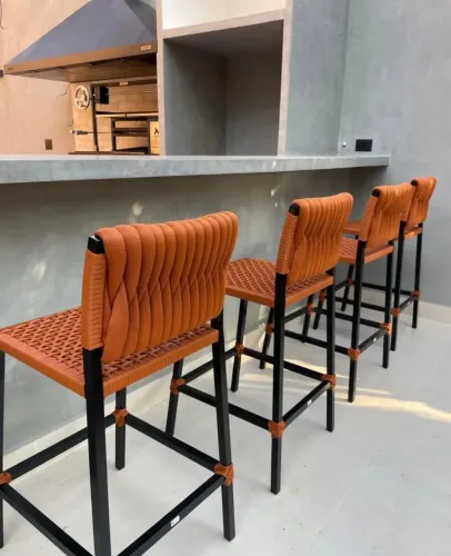 BANQUETA CLASSICK TRICÔ NÁUTICO (CADA)