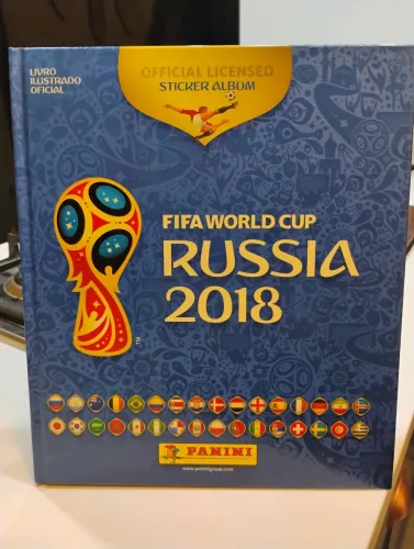 Álbum Copa Do Mundo 2018 Russia - Capa Dura.