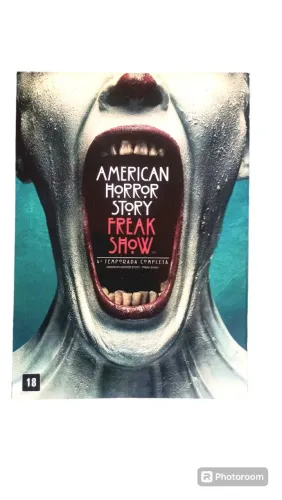 Dvd American horror story freak show 4. Temporada completa.